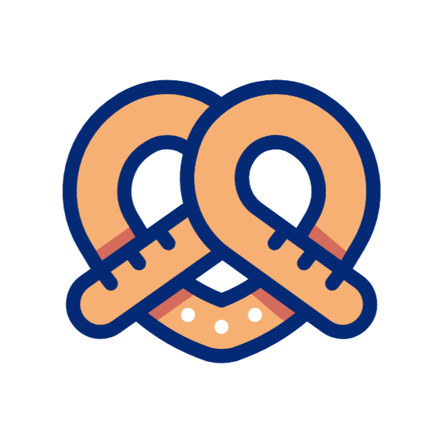 Bäckerei Goldkrume Brezel-Logo